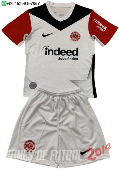 Camiseta Del Conjunto Completo Eintracht Frankfurt Nino Primera 2024/2025