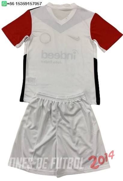 Camiseta Del Conjunto Completo Eintracht Frankfurt Nino Primera 2024/2025