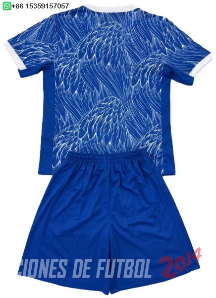 Camiseta Del Conjunto Completo Eintracht Frankfurt Ninos Concepto 2025/2026 Azul