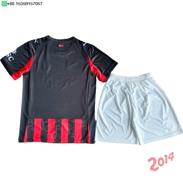 Camiseta Del Conjunto Completo Hombre AC Milan Primera Concepto 2025/2026