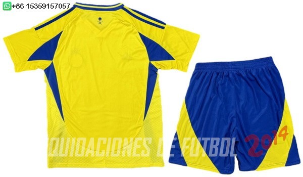 Camiseta Del Conjunto Completo Hombre Al Nassr Primera 2024/2025