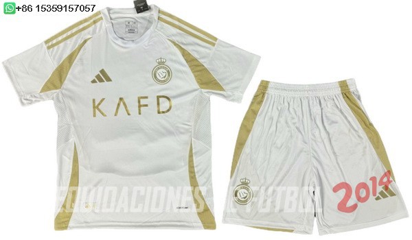 Camiseta Del Conjunto Completo Hombre Al Nassr Tercera 2024/2025