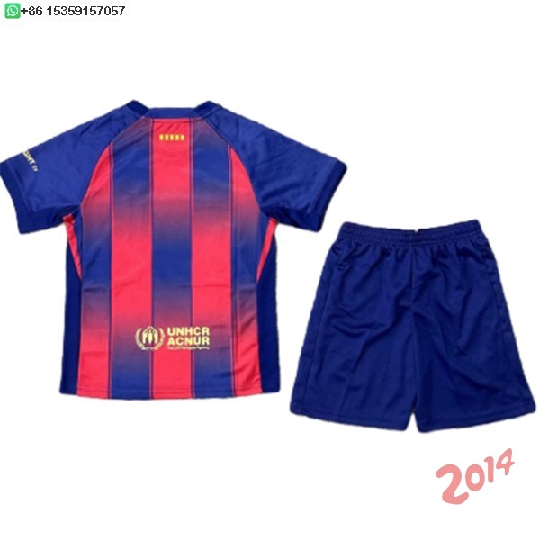 Camiseta Del Conjunto Completo Hombre Barcelona Primera Concepto 2025/2026