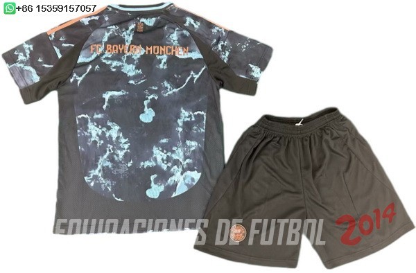 Camiseta Del Conjunto Completo Hombre Bayern Munich Segunda 2024/2025
