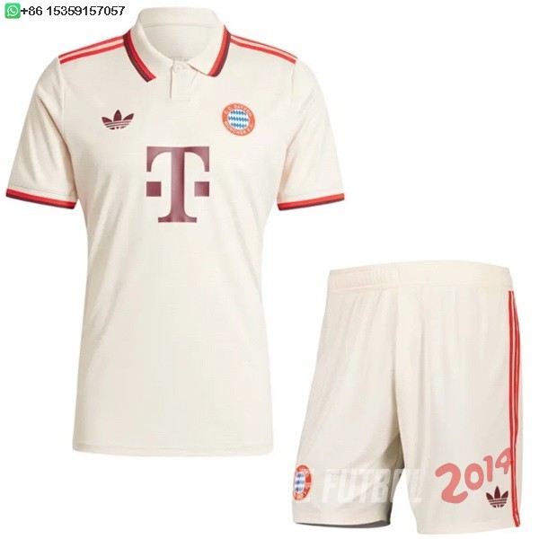 Camiseta Del Conjunto Completo Hombre Bayern Munich Tercera 2024/2025