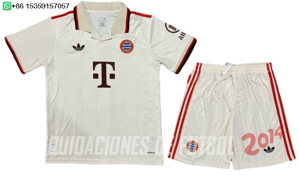 Camiseta Del Conjunto Completo Hombre Bayern Munich Tercera 2024/2025
