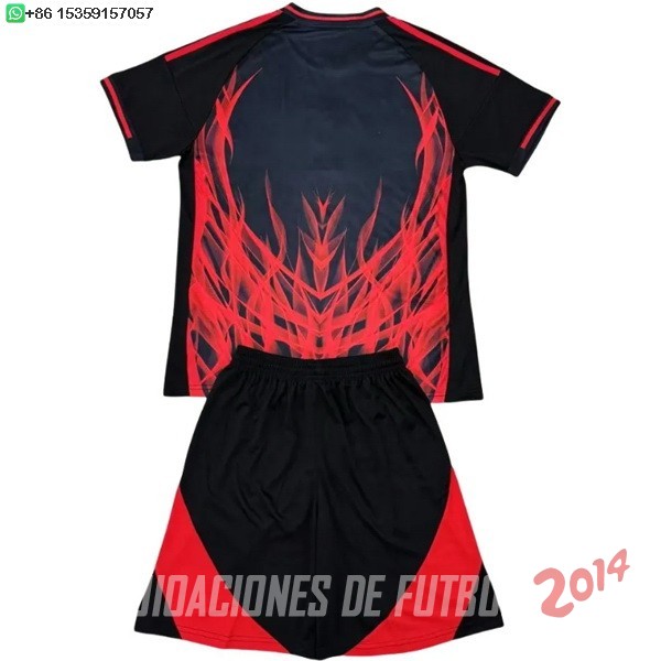 Camiseta Del Conjunto Completo Hombre Benfica Especial 2024/2025 Negro Rojo
