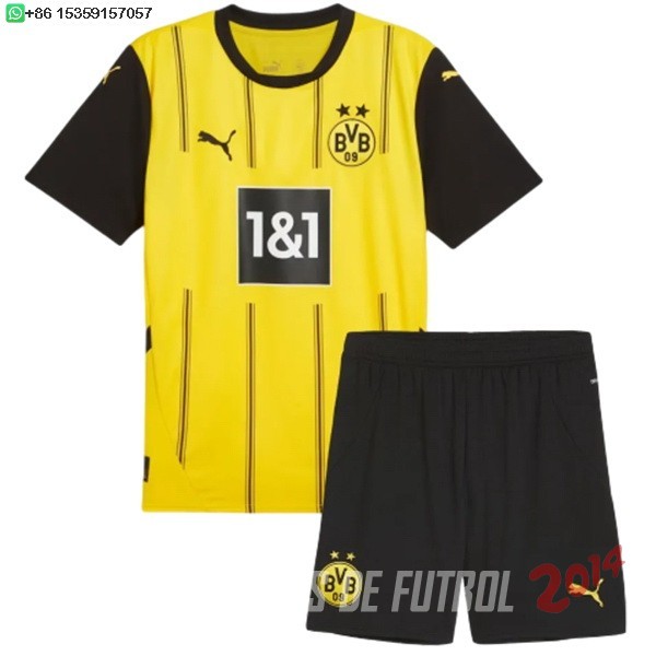 Camiseta Del Conjunto Completo Hombre Borussia Dortmund Primera 2024/2025
