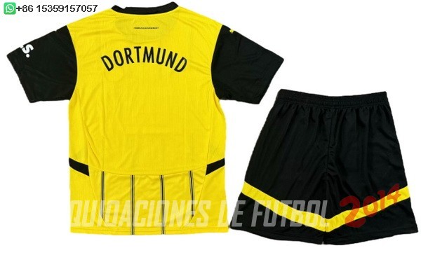Camiseta Del Conjunto Completo Hombre Borussia Dortmund Primera 2024/2025
