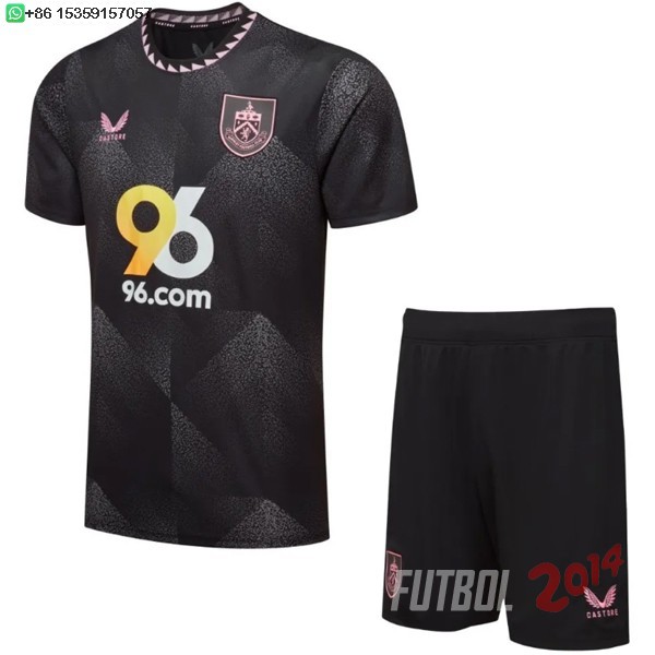Camiseta Del Conjunto Completo Hombre Burnley Segunda 2024/2025