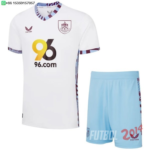 Camiseta Del Conjunto Completo Hombre Burnley Tercera 2024/2025