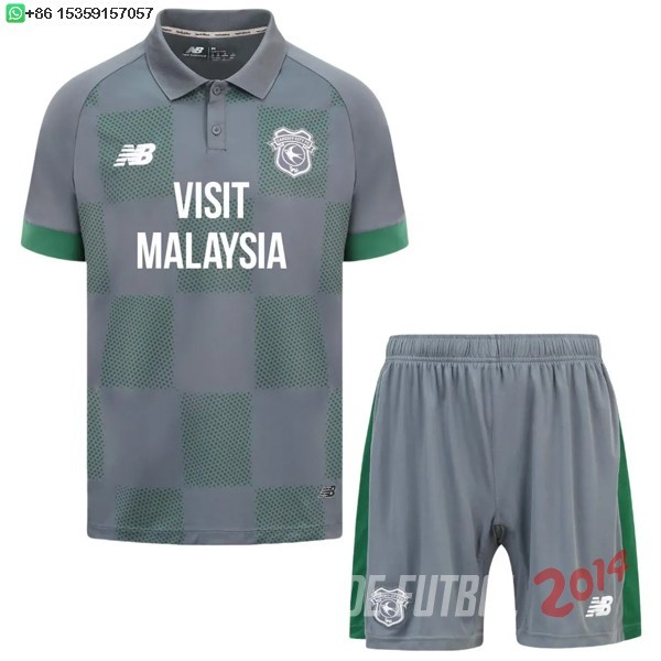 Camiseta Del Conjunto Completo Hombre Cardiff City Segunda 2024/2025