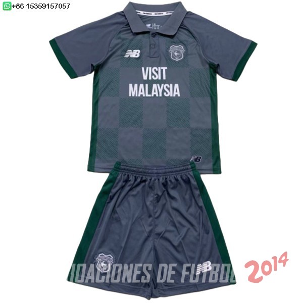 Camiseta Del Conjunto Completo Hombre Cardiff City Segunda 2024/2025
