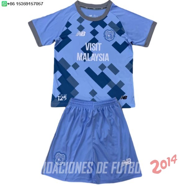 Camiseta Del Conjunto Completo Hombre Cardiff City Tercera 2024/2025