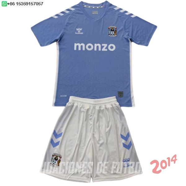 Camiseta Del Conjunto Completo Hombre Coventry City Primera 2024/2025