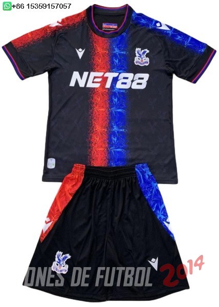 Camiseta Del Conjunto Completo Hombre Crystal Palace Segunda 2024/2025
