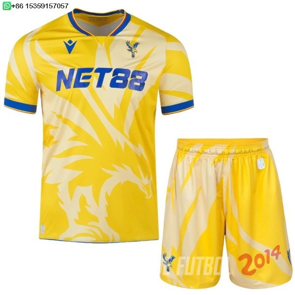 Camiseta Del Conjunto Completo Hombre Crystal Palace Tercera 2024/2025