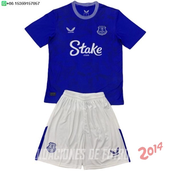 Camiseta Del Conjunto Completo Hombre Everton Primera 2024/2025