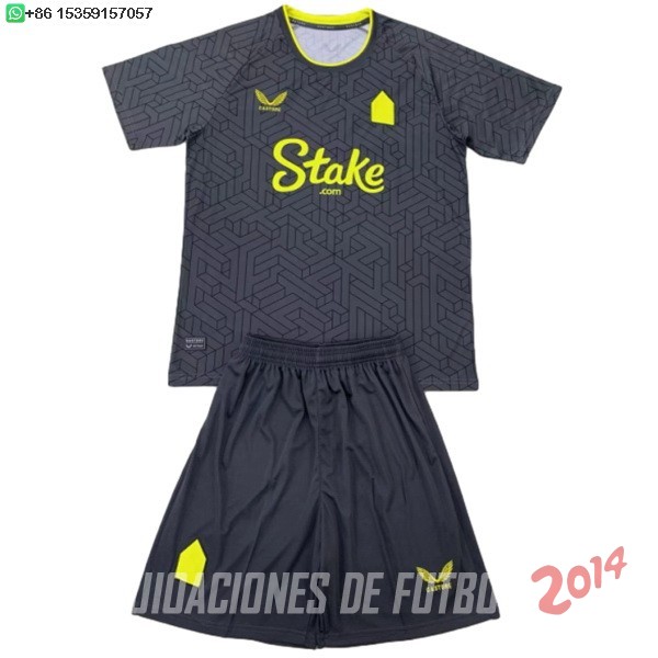 Camiseta Del Conjunto Completo Hombre Everton Segunda 2024/2025