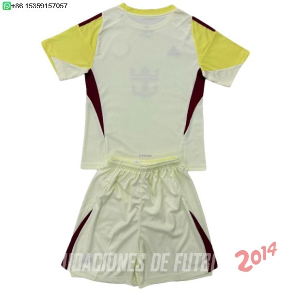 Camiseta Del Conjunto Completo Hombre Inter Miami Portero 2025/2026 Amarillo