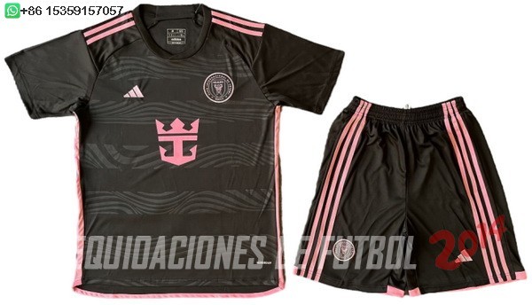 Camiseta Del Conjunto Completo Hombre Inter Miami Segunda 2024/2025