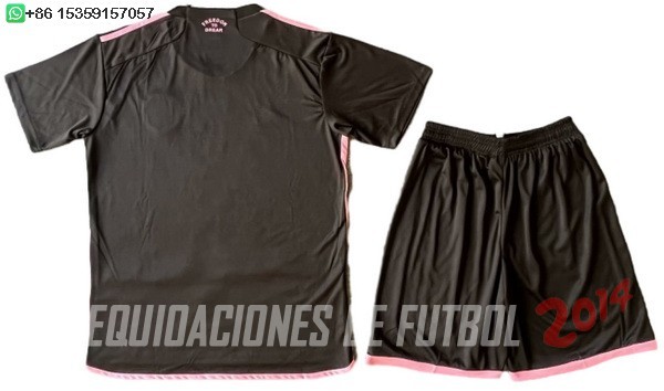 Camiseta Del Conjunto Completo Hombre Inter Miami Segunda 2024/2025