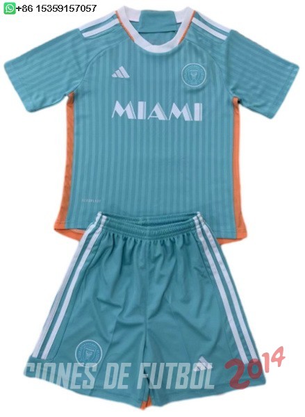 Camiseta Del Conjunto Completo Hombre Inter Miami Tercera 2024/2025