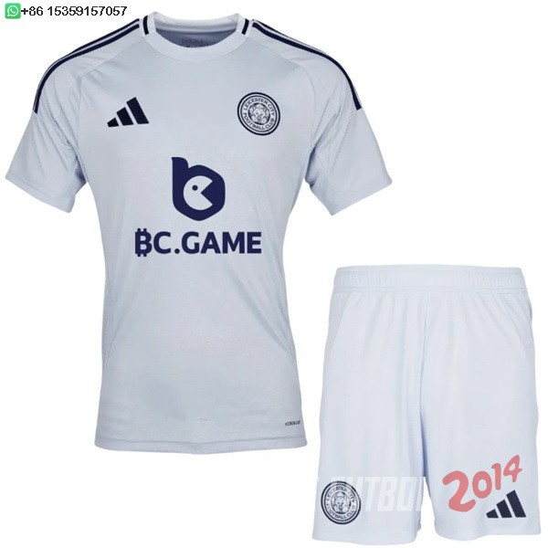 Camiseta Del Conjunto Completo Hombre Leicester City Tercera 2024/2025