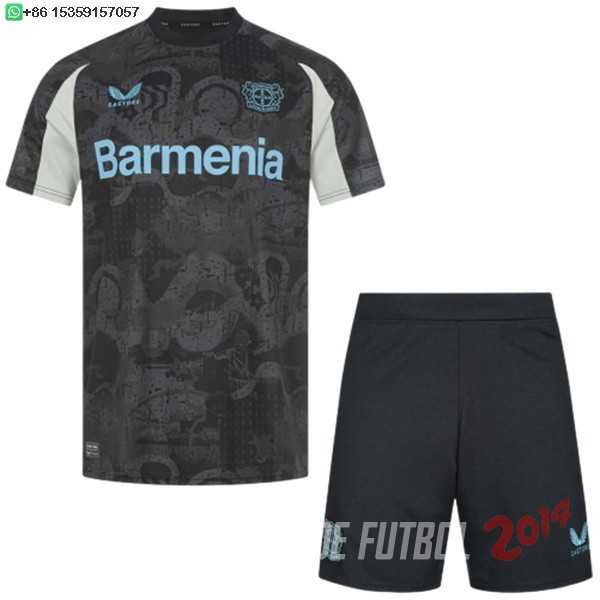 Camiseta Del Conjunto Completo Hombre Leverkusen Tercera 2024/2025