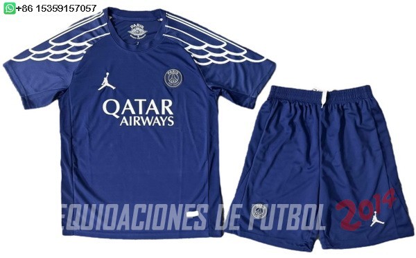 Camiseta Del Conjunto Completo Hombre Paris Saint Germain Fourth 2024/2025