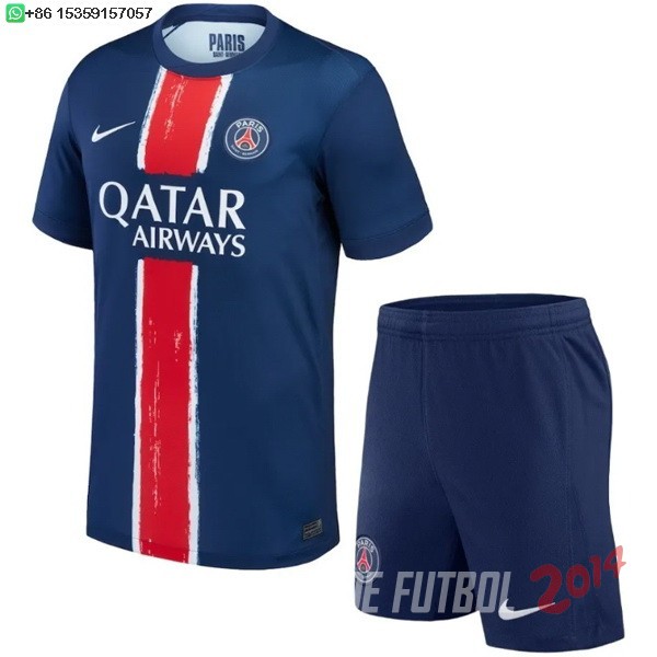 Camiseta Del Conjunto Completo Hombre Paris Saint Germain Primera 2024/2025