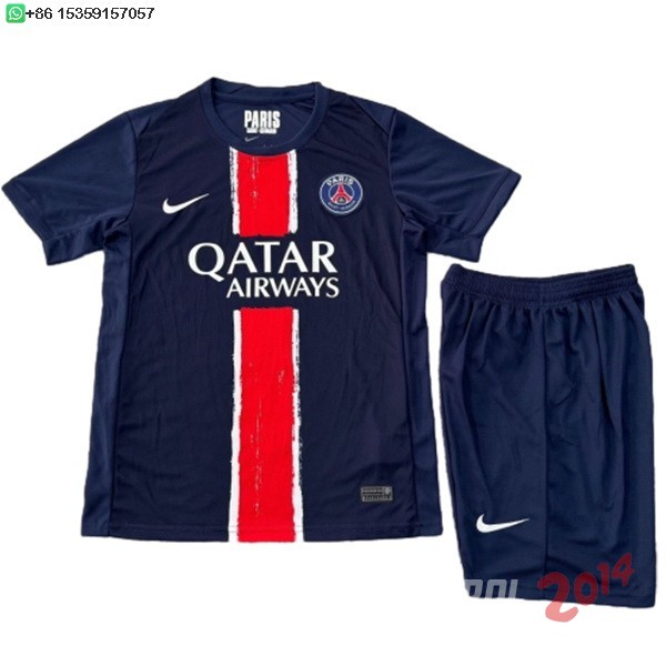 Camiseta Del Conjunto Completo Hombre Paris Saint Germain Primera 2024/2025