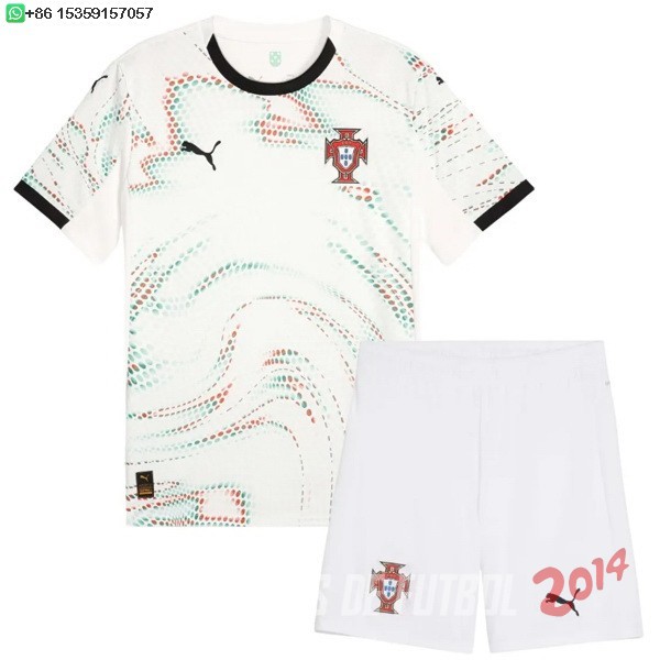 Camiseta Del Conjunto Completo Hombre Portugal Segunda 2025