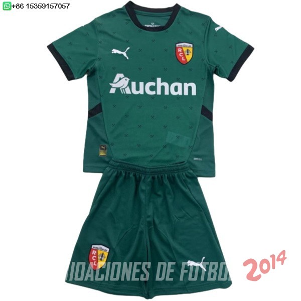 Camiseta Del Conjunto Completo Hombre RC Lens Segunda 2024/2025