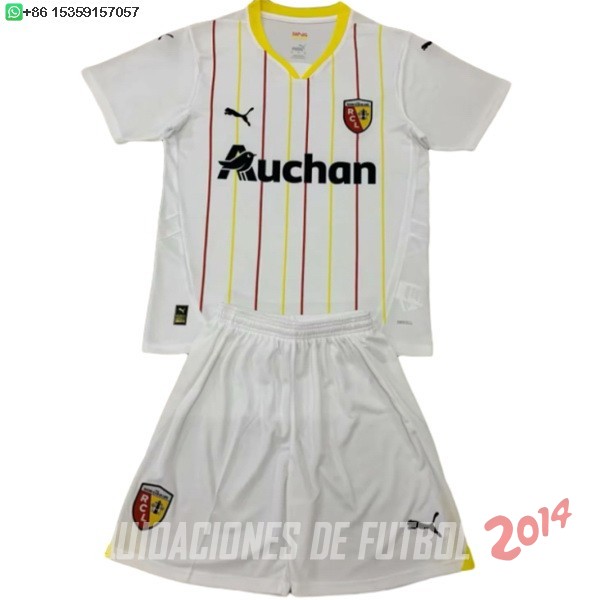 Camiseta Del Conjunto Completo Hombre RC Lens Tercera 2024/2025