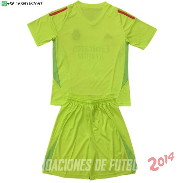 Camiseta Del Conjunto Completo Hombre Real Madrid Portero 2024/2025