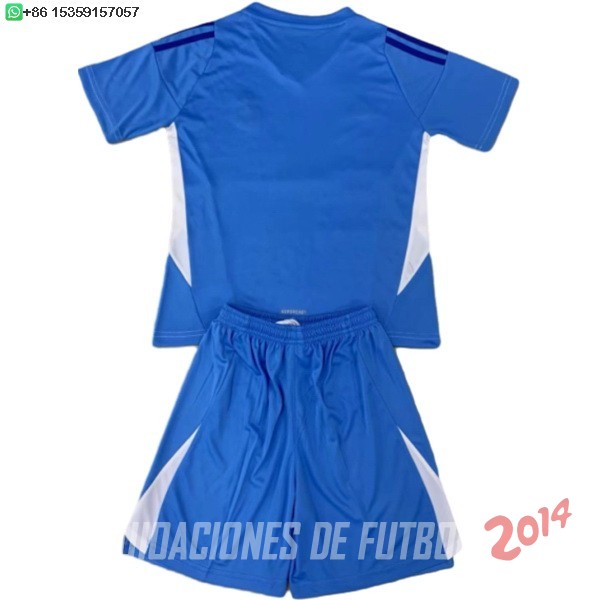 Camiseta Del Conjunto Completo Hombre Real Madrid Portero 2024/2025 Azul