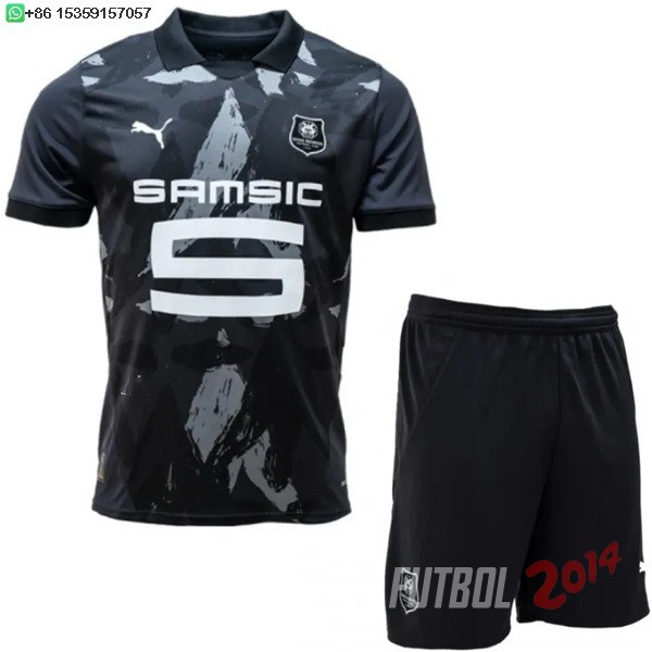 Camiseta Del Conjunto Completo Hombre Rennais Tercera 2024/2025