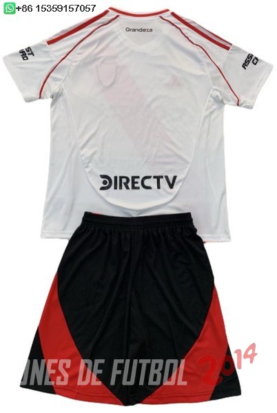 Camiseta Del Conjunto Completo Hombre River Plate Primera 2024/2025