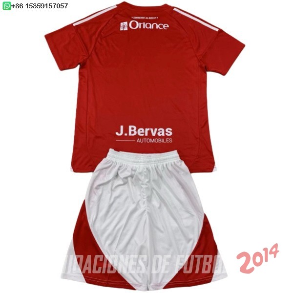 Camiseta Del Conjunto Completo Hombre Stade Brestois Primera 2024/2025