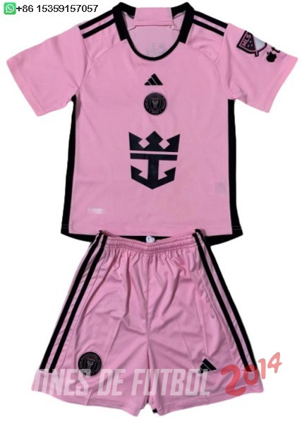 Camiseta Del Conjunto Completo Inter Miami Nino Primera 2024/2025