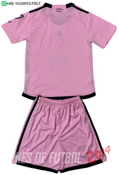 Camiseta Del Conjunto Completo Inter Miami Nino Primera 2024/2025