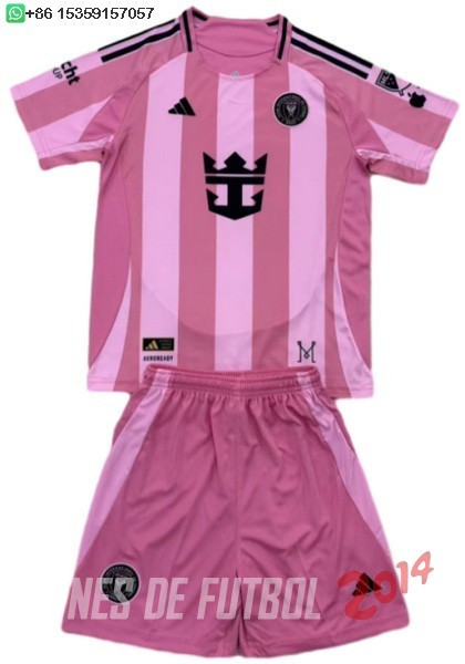 Camiseta Del Conjunto Completo Inter Miami Nino Primera 2025/2026