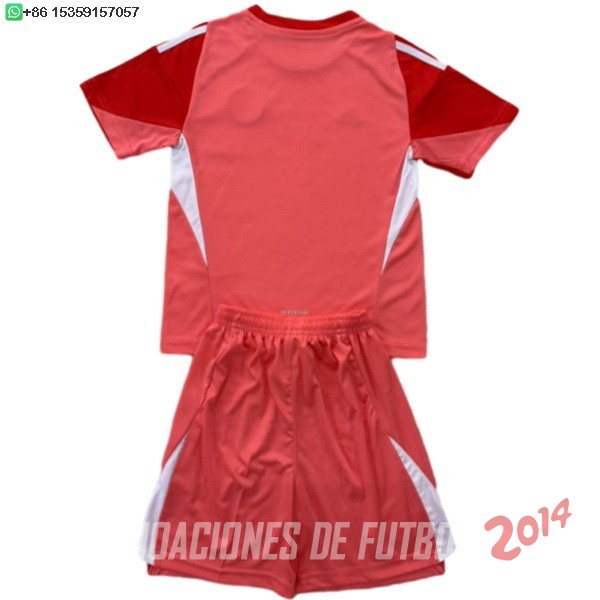 Camiseta Del Conjunto Completo Inter Miami Ninos Portero 2025/2026 Rojo