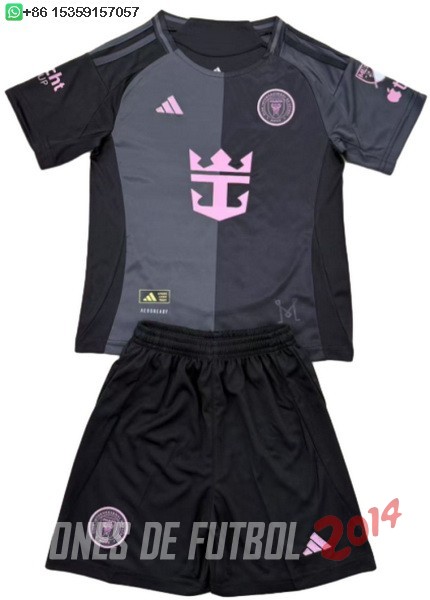 Camiseta Del Conjunto Completo Inter Miami Ninos Segunda 2025/2026