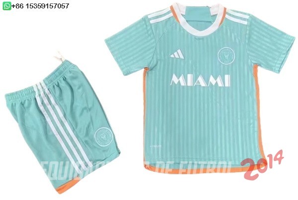 Camiseta Del Conjunto Completo Inter Miami Ninos Tercera 2024/2025