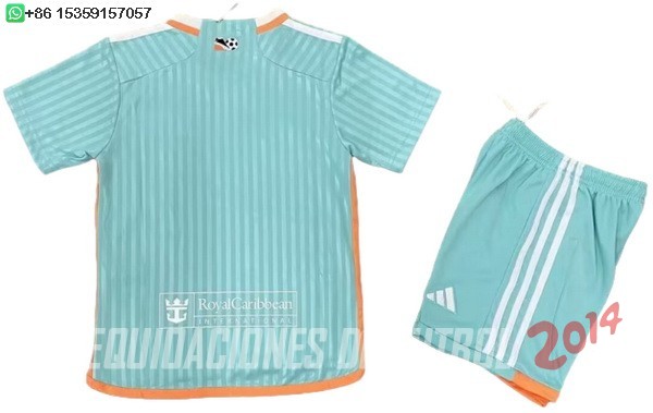 Camiseta Del Conjunto Completo Inter Miami Ninos Tercera 2024/2025