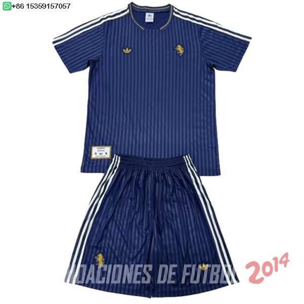 Camiseta Del Conjunto Completo Juventus Ninos Especial 2025/2026 Azul