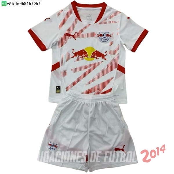Camiseta Del Conjunto Completo Leipzig Nino Primera 2024/2025