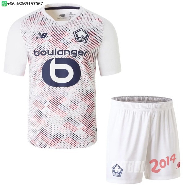 Camiseta Del Conjunto Completo Lille Ninos Segunda 2024/2025